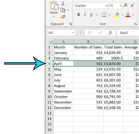 Excel Insert Row Number