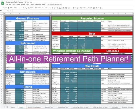 Excel Template For Retirement Planning