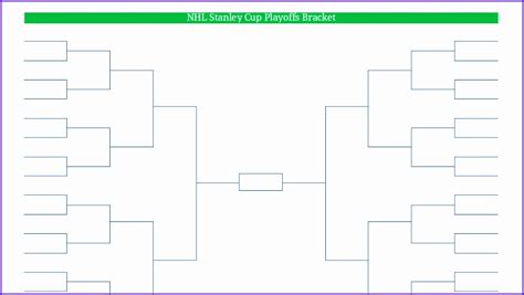 Excel Tournament Bracket Template