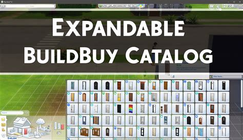 Expandable Build Buy Catalog Sims 4