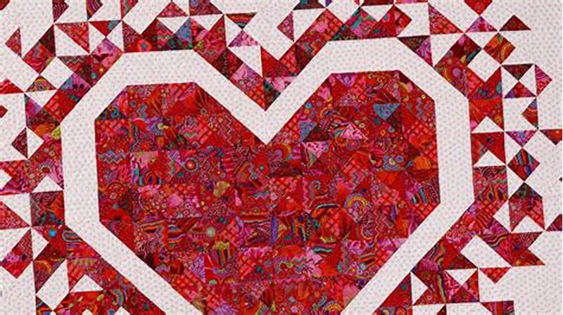 Exploding Hearts Quilt Pattern