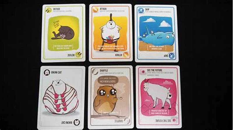 Exploding Kittens Printable