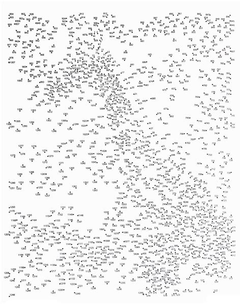 Extreme Dot To Dot Free Printable