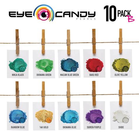 Eye Candy Pigments Color Chart