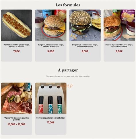 F&F Snacking à Marcenod