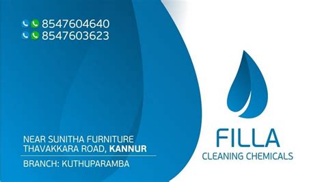 FILLA Cleaning Chemicals