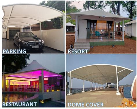 FV INFRA TENSILE STRUCTURE TENSILE CANOPY CAR TENSILE CAR SHED TENSILE MEMBRANE STRUCTURE