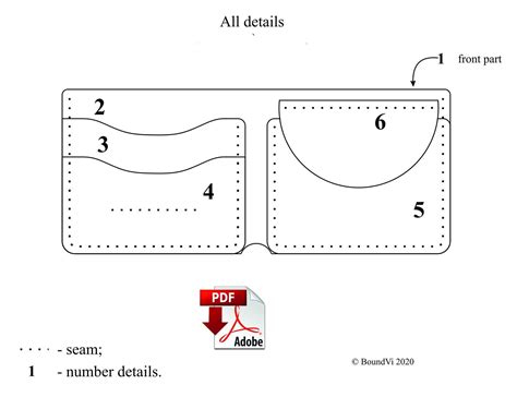 Fabric Wallet Template