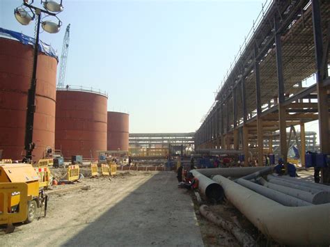 Fabrication and installation of piping, tank, structurals, machine movements, painting.