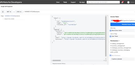 Facebook Catalog Api