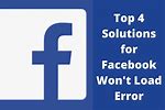 Facebook Won't Load