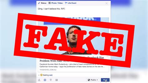 Facebook vs hoax