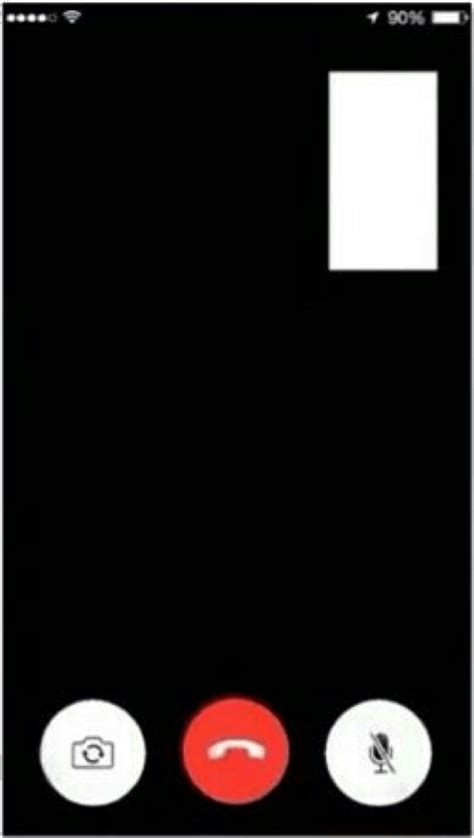 Facetime Call Screen Template