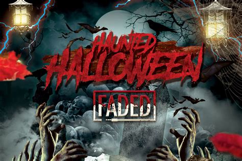 Faded Haunted Halloween