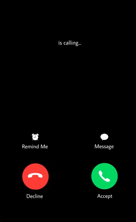 Fake Video Call Template Iphone