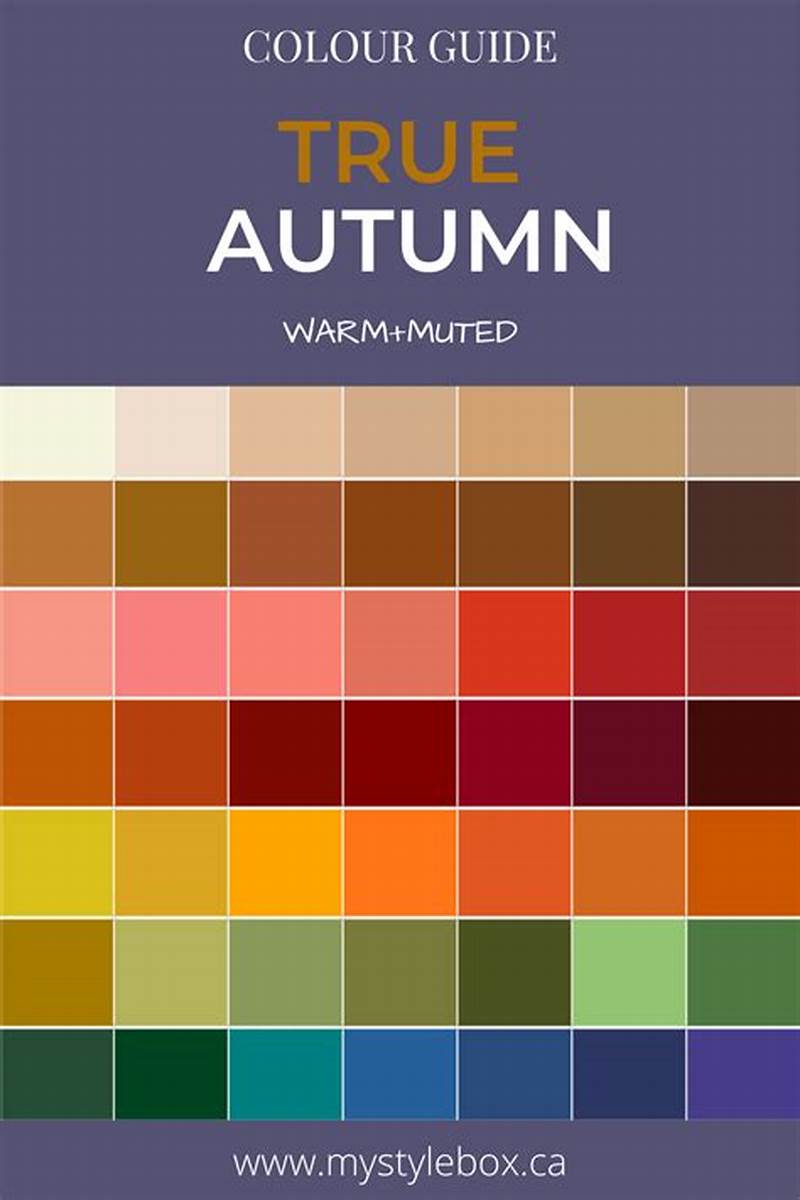 Fall Color Chart