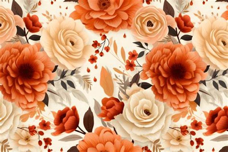 Fall Floral Pattern