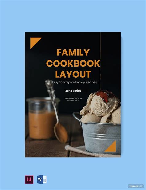 Family Cookbook Template