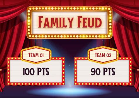 Family Feud Slide Template
