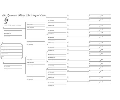 Family Tree Template Printable Free