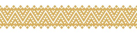 Fancy Gold Aztec Border Template Free
