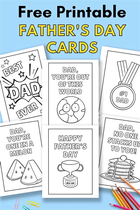 Fathers Day Free Printables