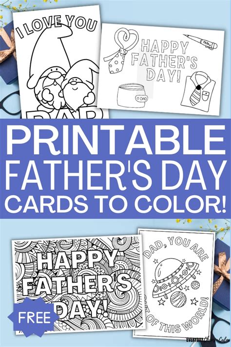 Fathers Day Printable Cards