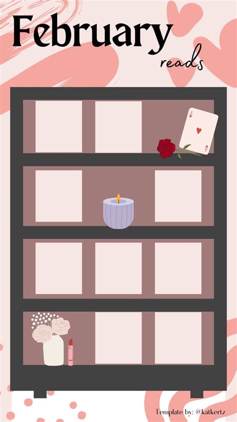 February Reads Template