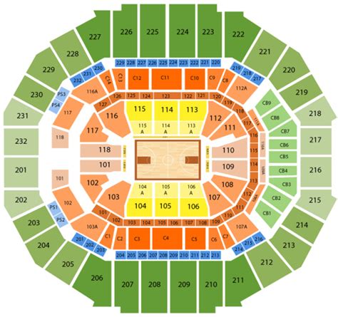 Fedexforum Arena Seating Chart