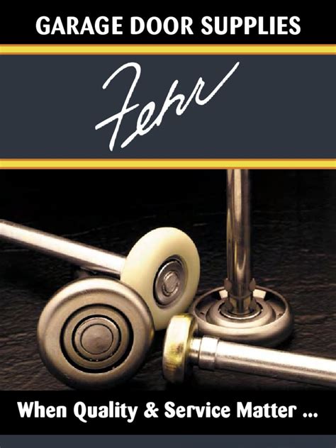 Fehr Brothers Catalog