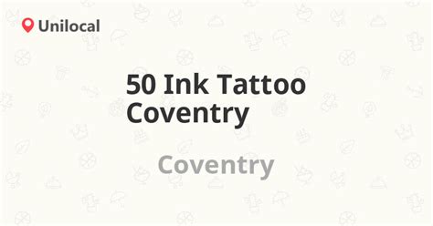 Fifty Ink Custom Tattoo Coventry