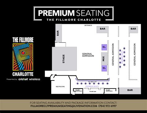 Fillmore Charlotte Seating Chart