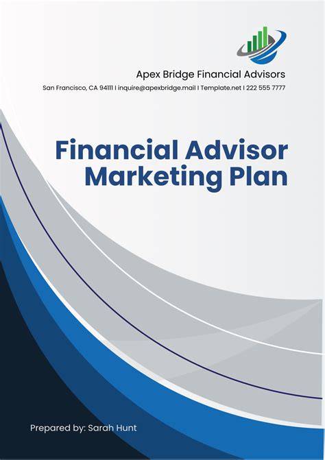 Financial Advisor Marketing Plan Template