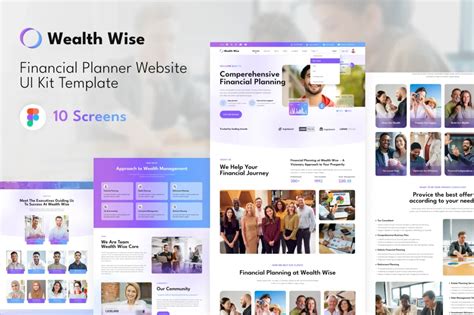 Financial Planner Website Template