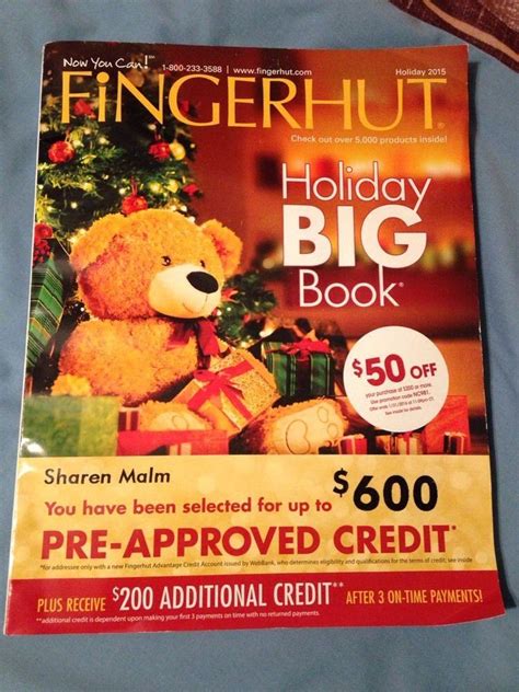 Fingerhut Xmas Catalog