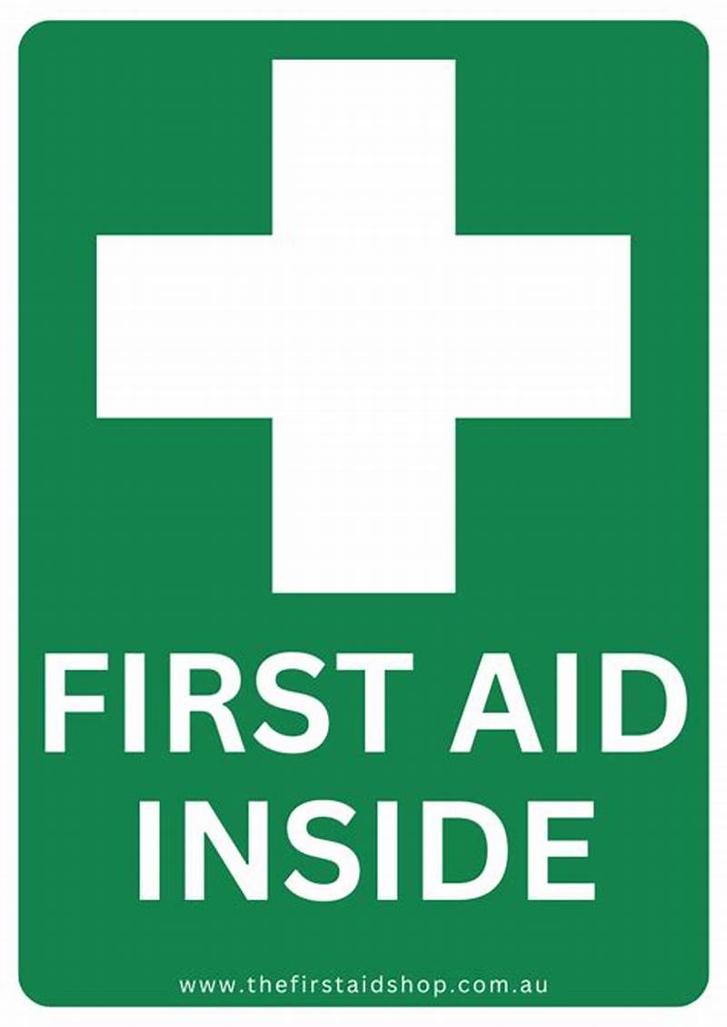 First Aid Sign Printable