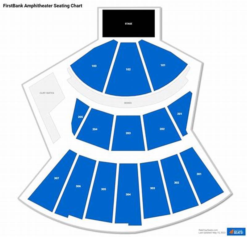 First Bank Amphitheater Seating Chart