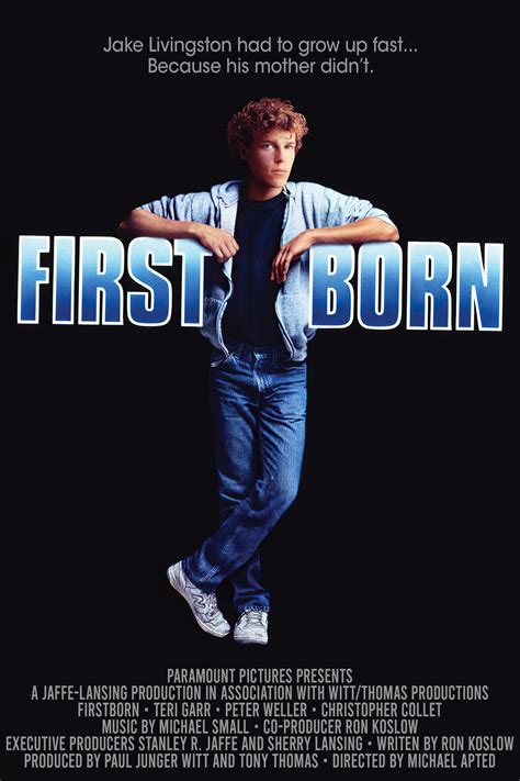 Firstborn (1984) film online,Michael Apted,Teri Garr,Peter Weller,Christopher Collet,Corey Haim
