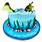 Fish Birthday Cake
