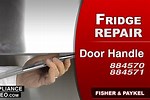 Fisher Paykel Fridge Door Handle Repair