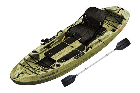 Fishing kayaks at Walmart