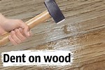 Fix Dents in Wood