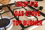 Fix Gas Burner Stove