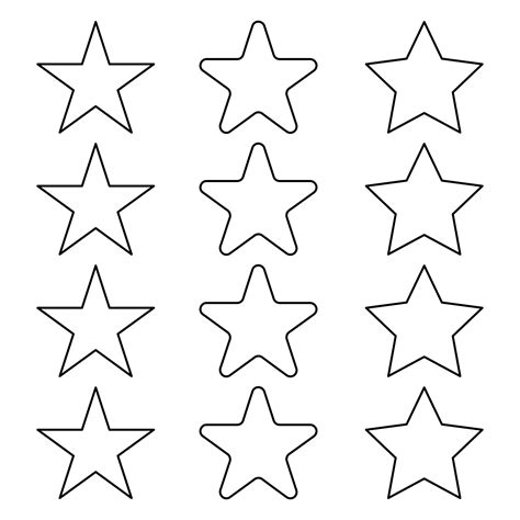 Flag Stars Template