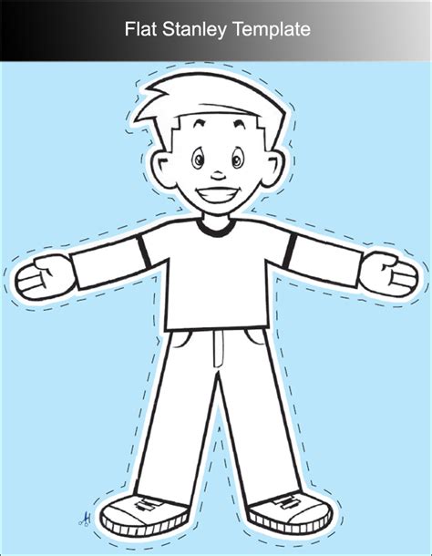 Flat Stanley Template Printable