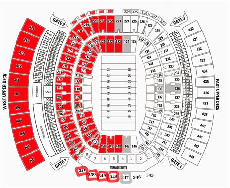 Florida Georgia Seating Chart