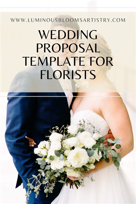 Florist Proposal Template