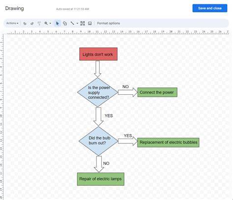 Flow Chart In Google