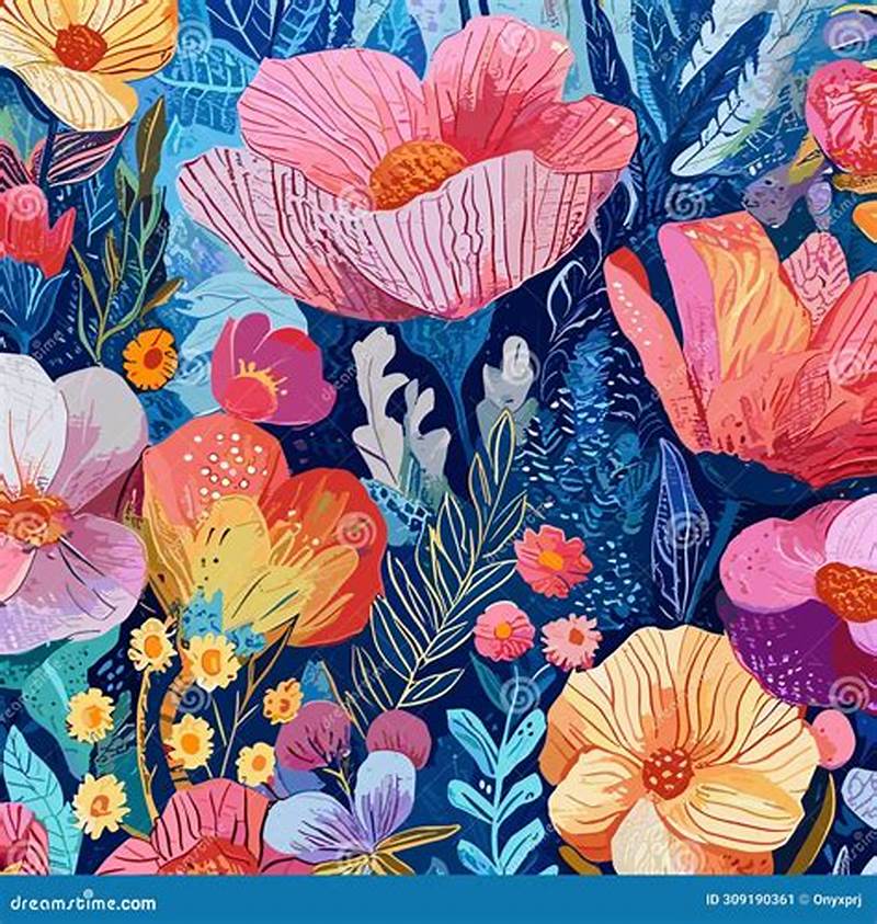 Flower Abstract Pattern