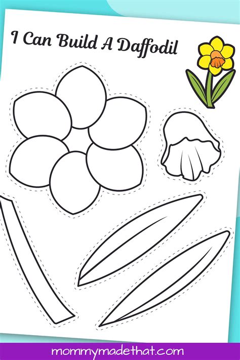 Flower Craft Template